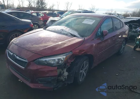 2019 Subaru Impreza 2.0I Premium из США, поврежденный, VIN 4S3GKAC61K3625751